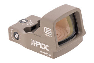 EOTECH EFLX 3 MOA Tan Mini Reflex Sight has durable aluminum housing.